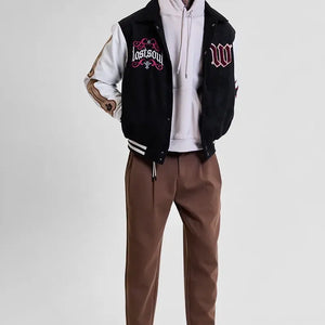 Legends Killing Glance Black Varsity Jacket