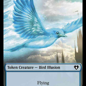 Bird Illusion Token (11) // Spirit Token (39) [Commander Masters: Tokens] [Non-Foil]