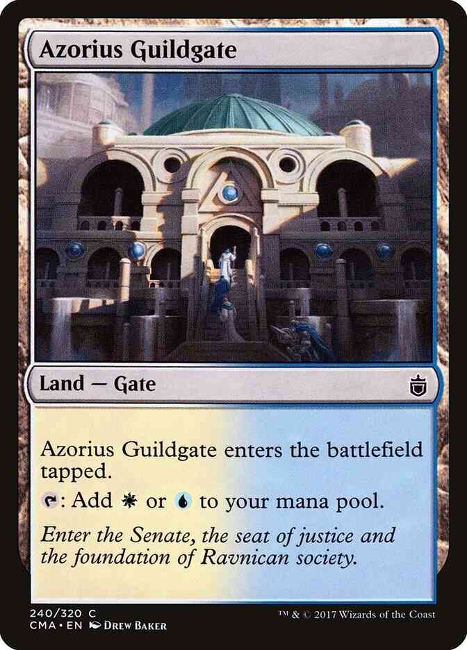 Azorius Guildgate [240] [Commander Anthology] [Non-Foil]