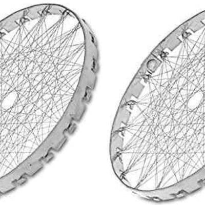 Stainless Steel Chhota Tandoor Jali for Gas (Pack of 2)