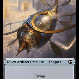 Aetherborn Token (09) // Thopter Token (26) [Modern Horizons 3: Commander: Tokens] [Ripple Foil/Non-Foil]