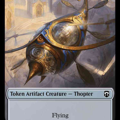 Aetherborn Token (09) // Thopter Token (26) [Modern Horizons 3: Commander: Tokens] [Ripple Foil/Non-Foil]