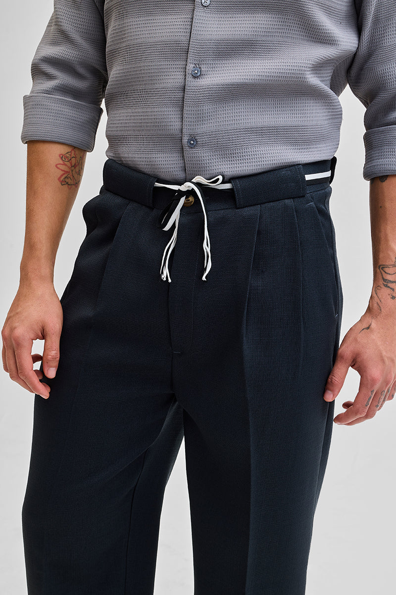 Navy Korean Pant