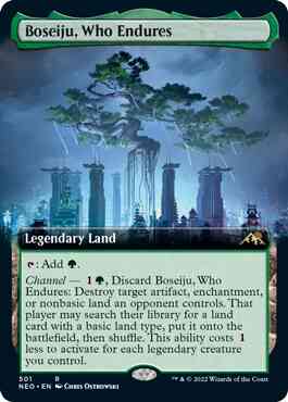 Boseiju, Who Endures [501] [Extended Art] [Kamigawa: Neon Dynasty] [Non-Foil]