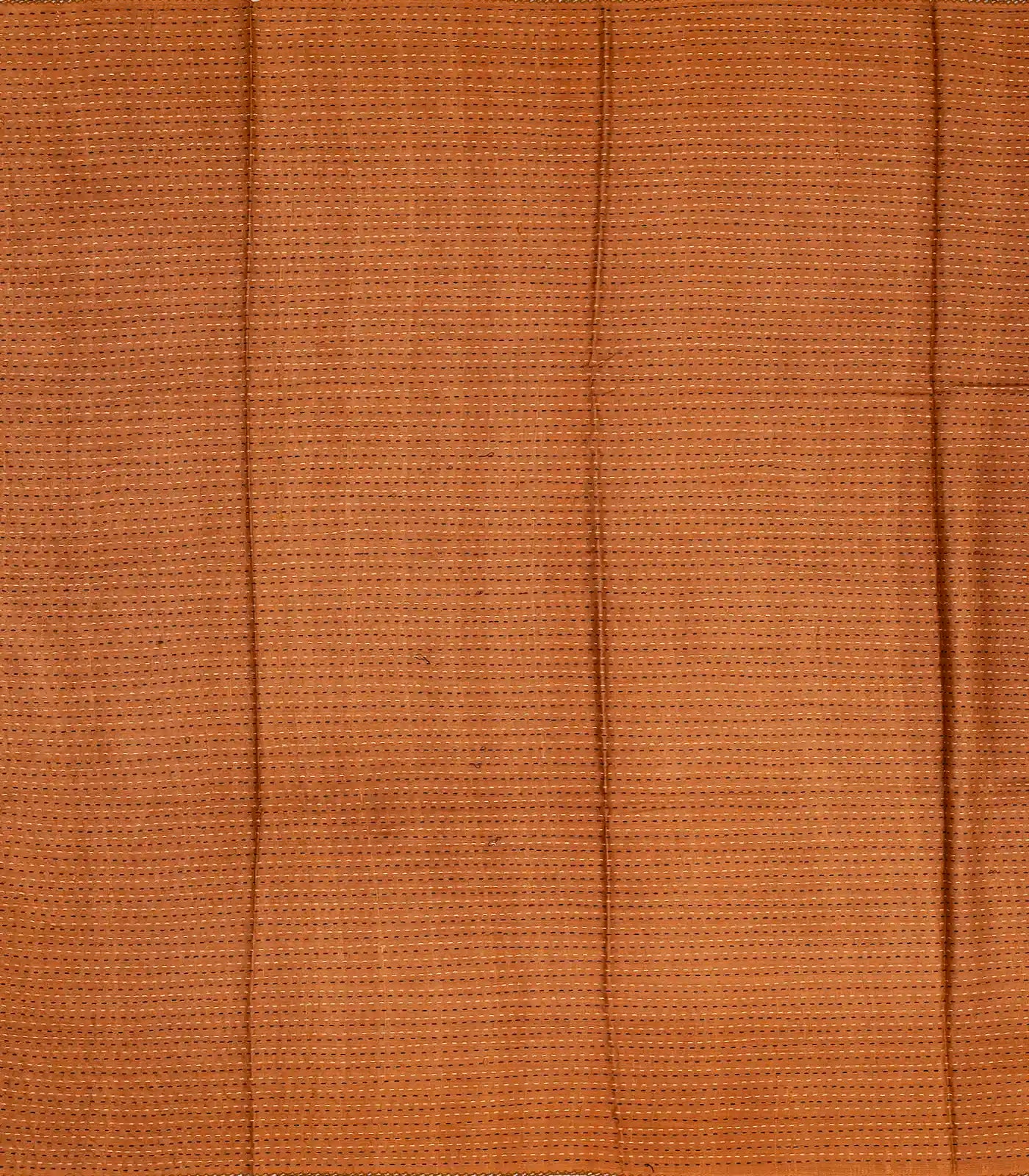 Black Handloom Tussar Silk Saree Printed With Dotted Motifs