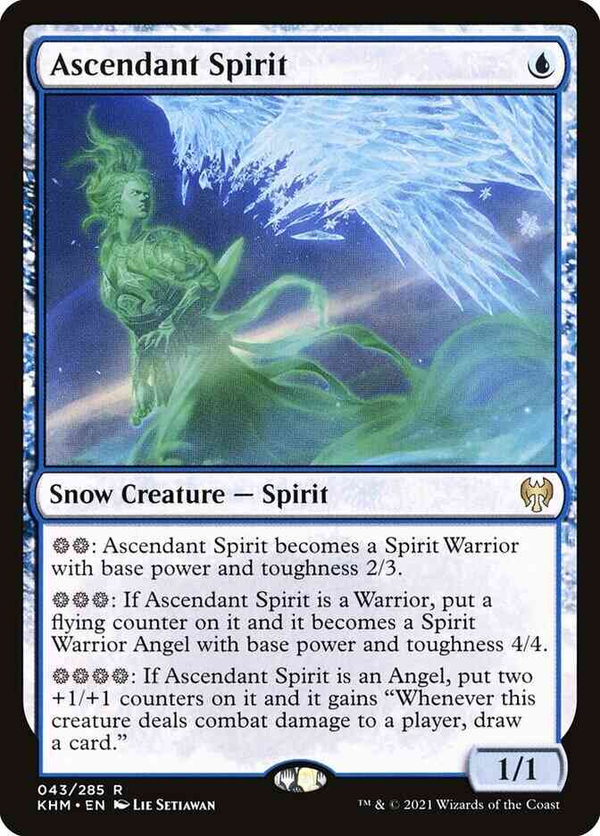 Ascendant Spirit [43] [Kaldheim] [Non-Foil]