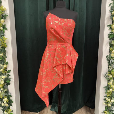 Mikado Strapless Cocktail Dress by Jovani 25668