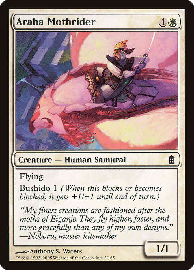 Araba Mothrider [2] [Saviors of Kamigawa] [Non-Foil]