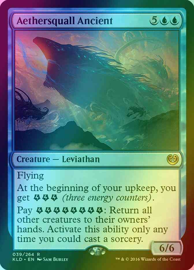 Aethersquall Ancient [39] [Kaladesh] [Foil]