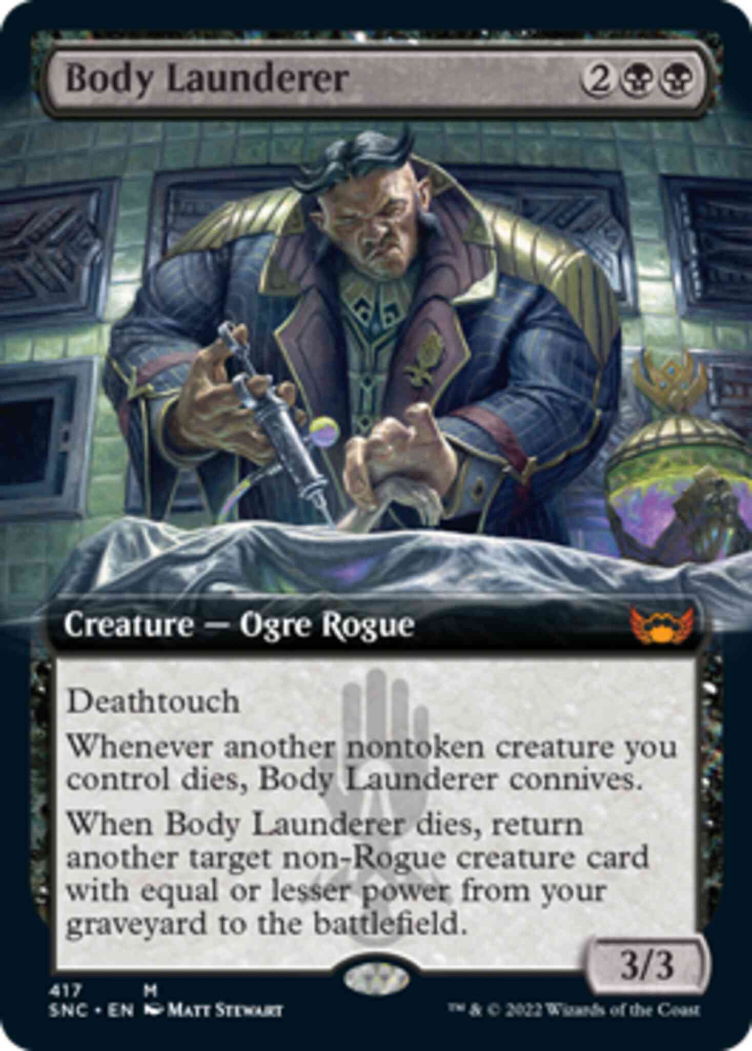 Body Launderer [417] [Extended Art] [Streets of New Capenna] [Non-Foil]