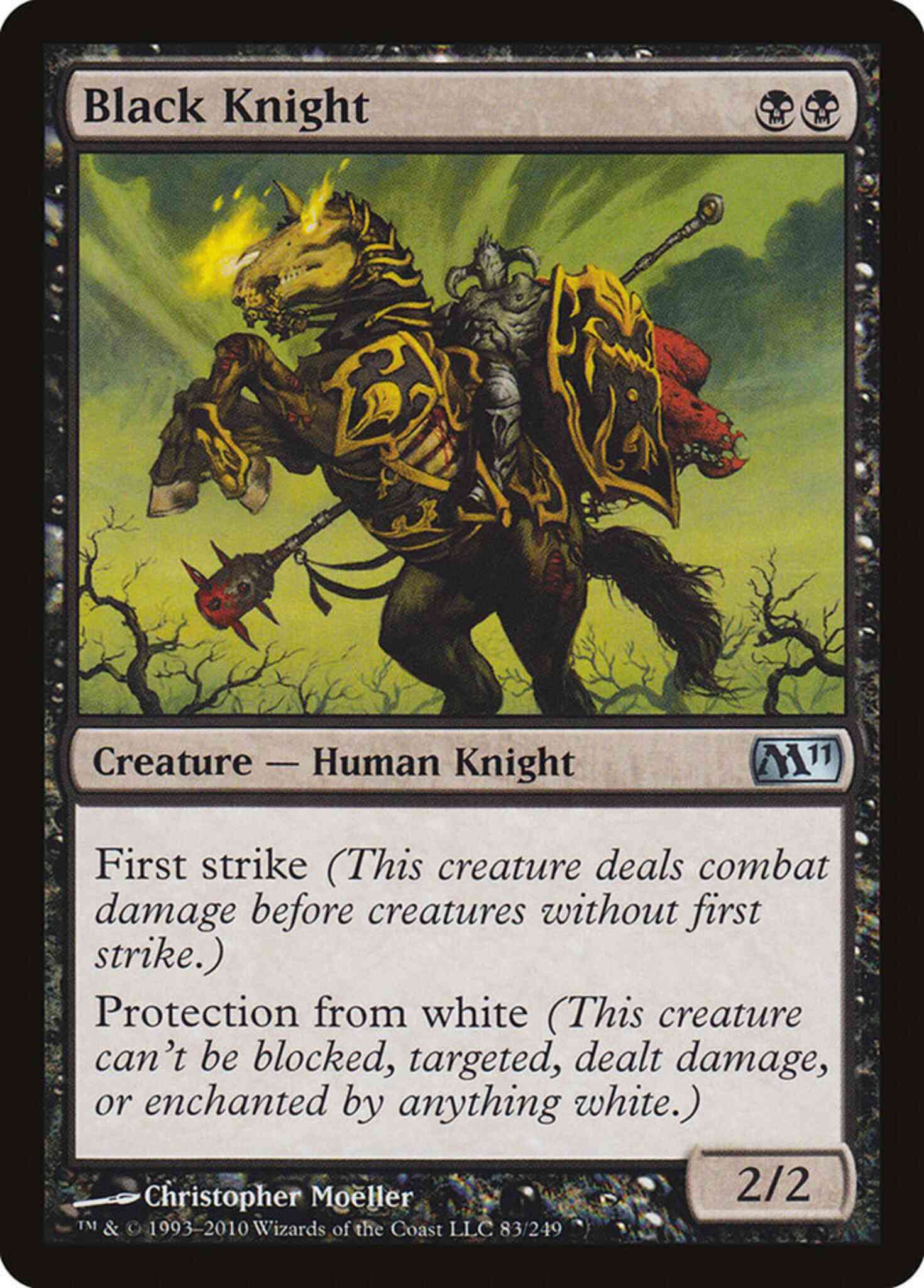 Black Knight [83] [Magic 2011] [Non-Foil]