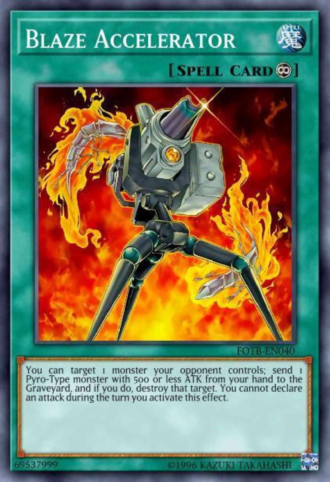 Blaze Accelerator - FOTB-EN040 - Common - Unlimited
