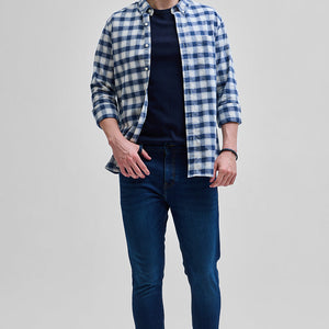 Dark Blue Skinny Fit Jeans