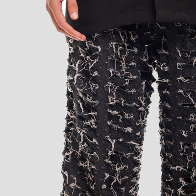 ALL RUGGED JEANS - BLACK