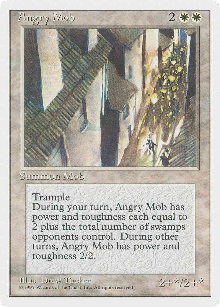 Angry Mob [3] [Fourth Edition] [Non-Foil]