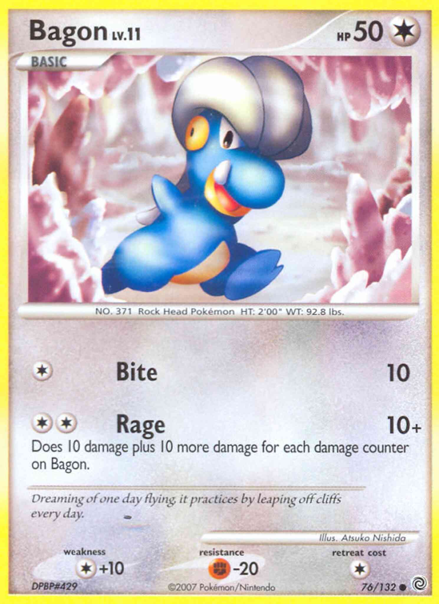 Bagon - 76/132 - Common [dp3-76] [Non-Holo]
