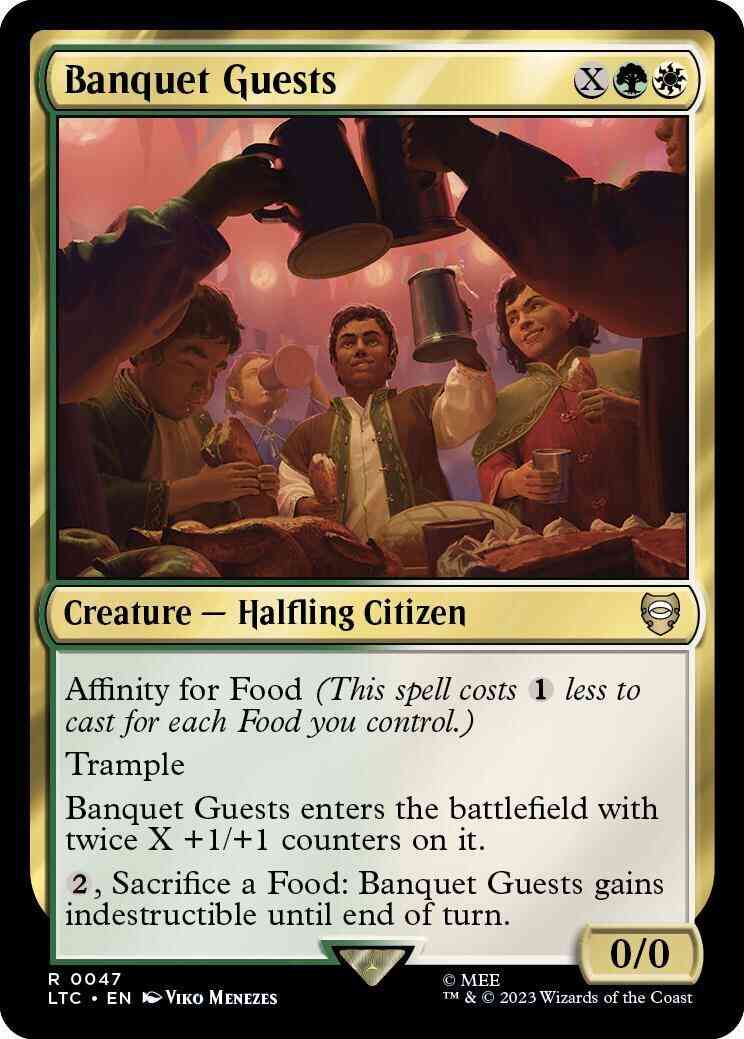 Banquet Guests [47] [The Lord of the Rings: Tales of Middle-earth: Commander] [Non-Foil]