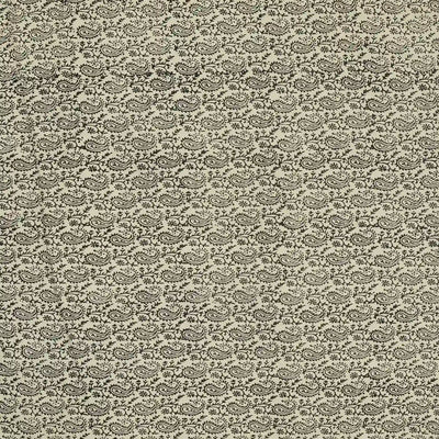 Taupe Woven Jaipur Cotton Saree Printed With Black Floral Motifs