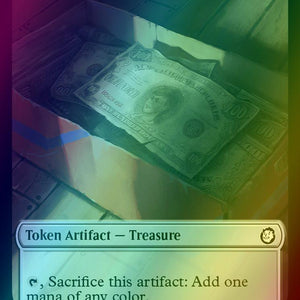 Alien Token (06) // Treasure Token (19) [Fallout: Tokens] [Foil]