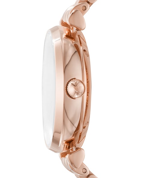 Emporio Armani Gianni T-Bar Silver Dial Women 34mm