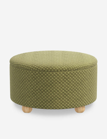 Hi-Lo Checker Olive by Sarah Sherman Samuel