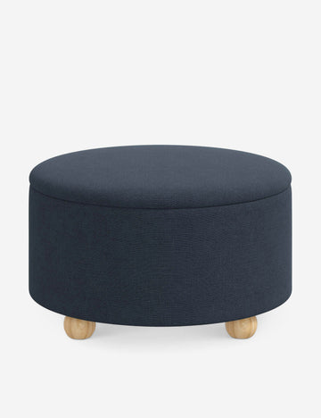 Navy Linen