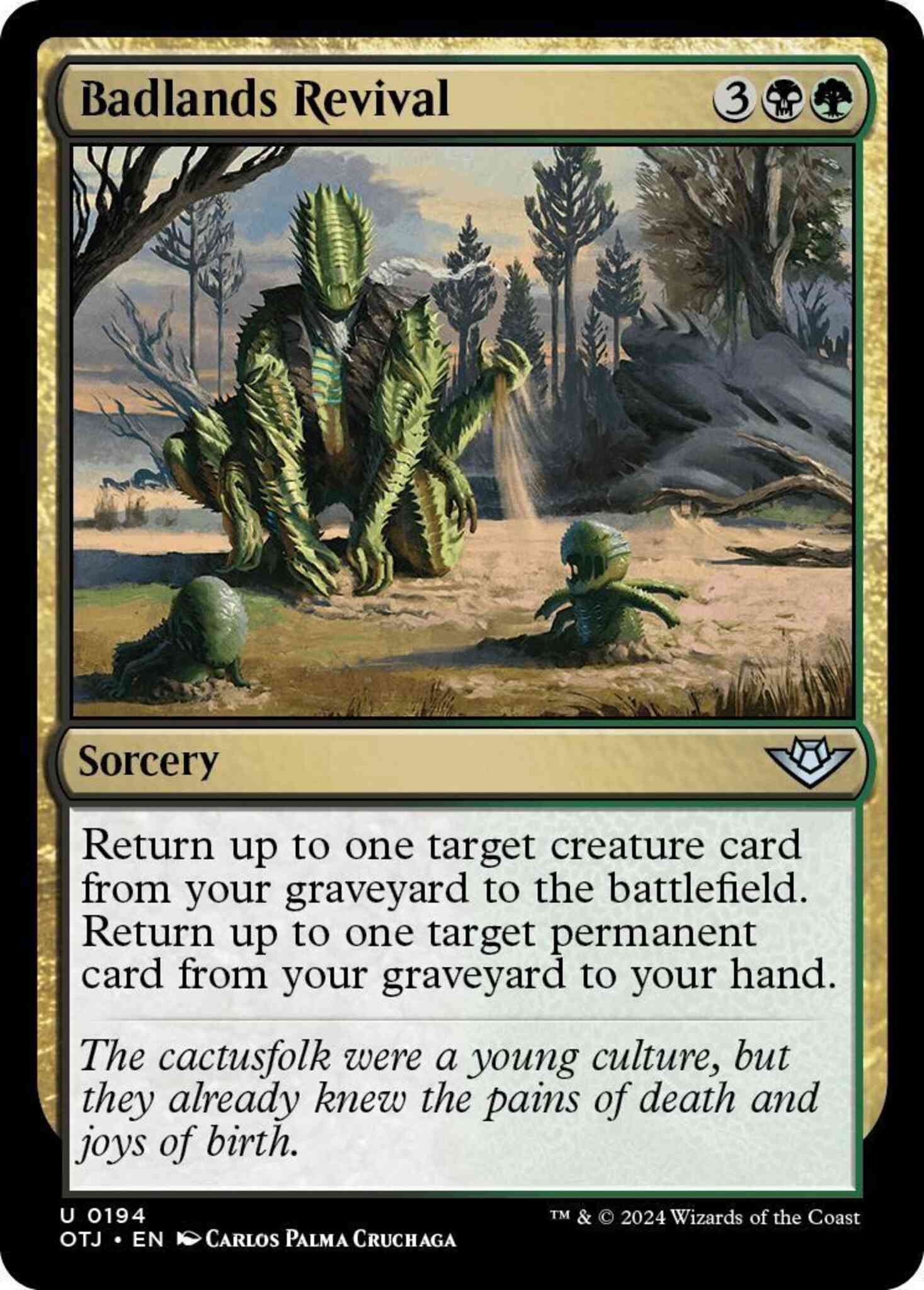 Badlands Revival [194] [Outlaws of Thunder Junction] [Non-Foil]