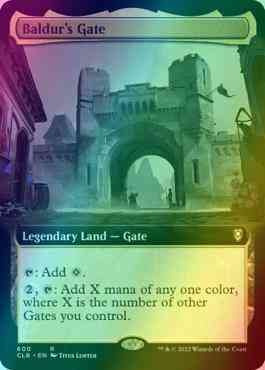 Baldur's Gate [600] [Extended Art] [Commander Legends: Battle for Baldur's Gate] [Foil]