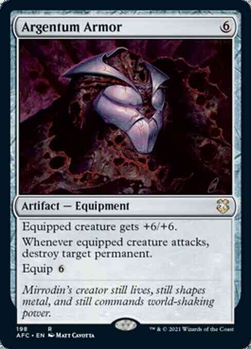 Argentum Armor [198] [Adventures in the Forgotten Realms Commander] [Non-Foil]