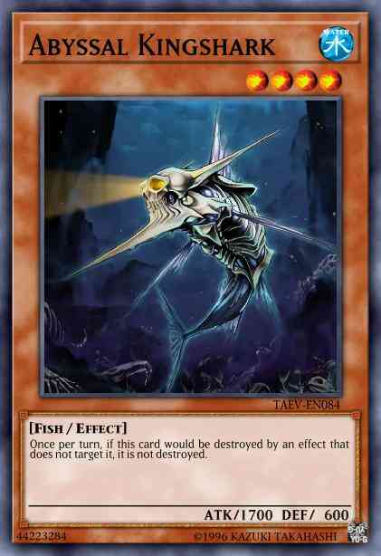 Abyssal Kingshark - BP01-EN155 - Starfoil Rare - Unlimited