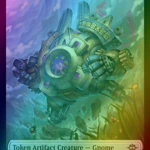 Angel Token (02) // Gnome Token (16) [The Lost Caverns of Ixalan: Tokens] [Foil]