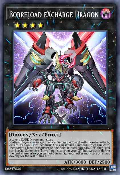 Borreload eXcharge Dragon - MP20-EN117 - Super Rare - 1st Edition