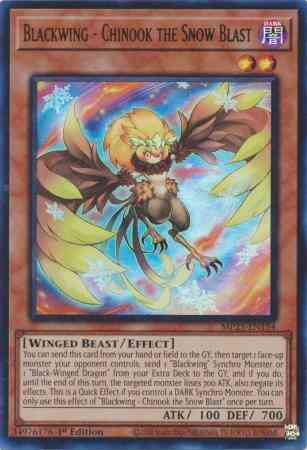 Blackwing - Chinook the Snow Blast - MP23-EN154 - Ultra Rare - 1st Edition