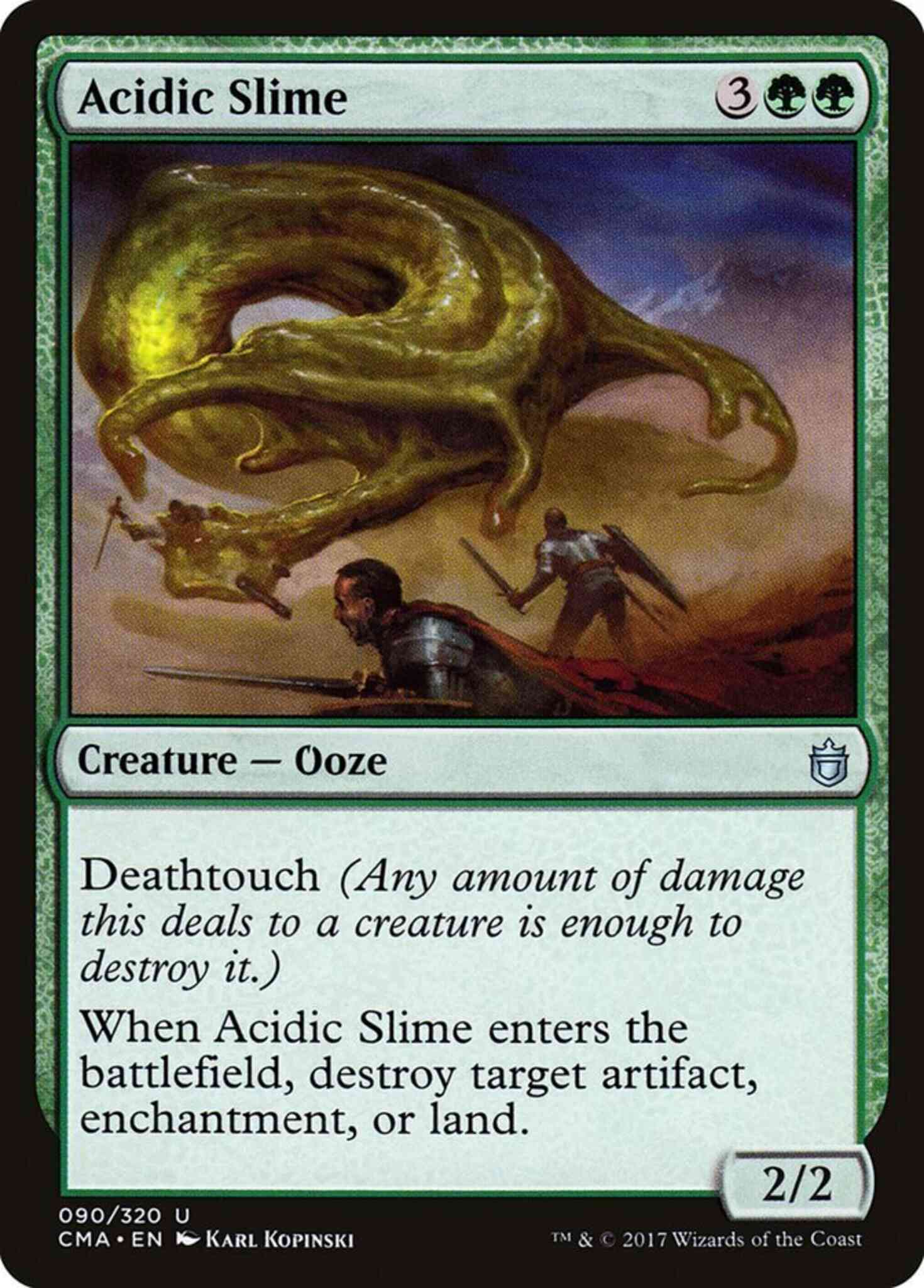 Acidic Slime [90] [Commander Anthology] [Non-Foil]