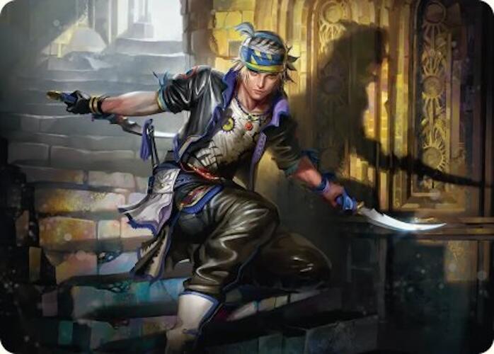 15/53 - Locke Cole Art Card [FINAL FANTASY: Art Series] [Non-Stamped]