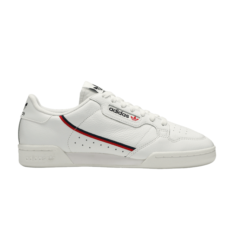 adidas Continental 80 White Scarlet Navy