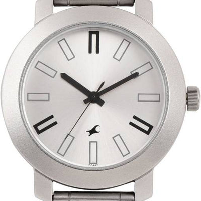 Fastrack Silver Dial