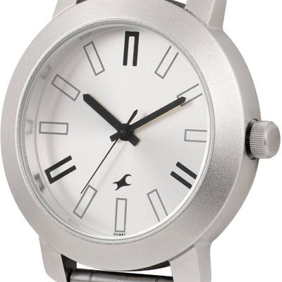 Fastrack Silver Dial