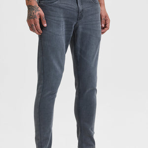 Grey Skinny Fit Jeans