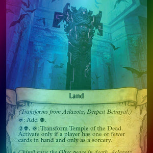Aclazotz, Deepest Betrayal // Temple of the Dead [88] [The Lost Caverns of Ixalan] [Foil]