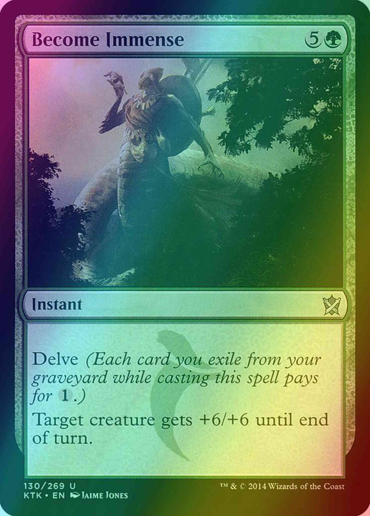 Become Immense [130] [Khans Of Tarkir] [Foil]