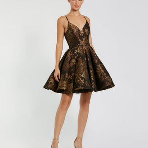 Mac Duggal 49051 Short Homecoming A Line Cocktail Dress