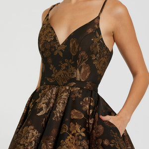 Mac Duggal 49051 Short Homecoming A Line Cocktail Dress