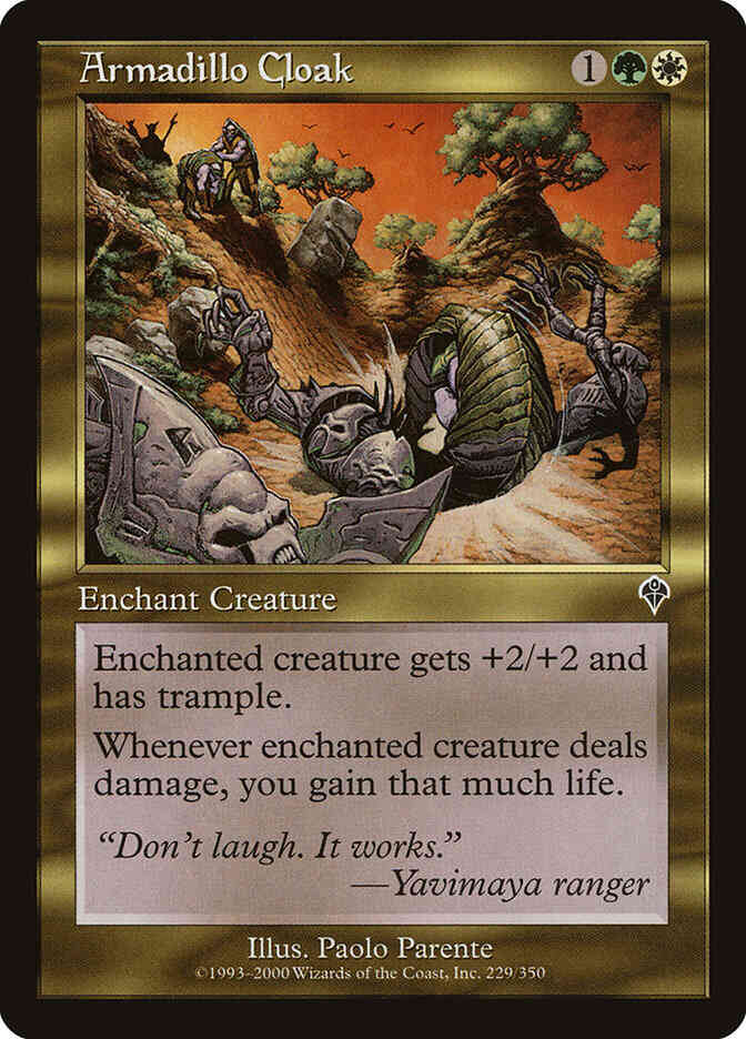 Armadillo Cloak [229] [Invasion] [Non-Foil]