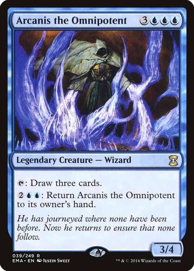 Arcanis the Omnipotent [39] [Eternal Masters] [Non-Foil]