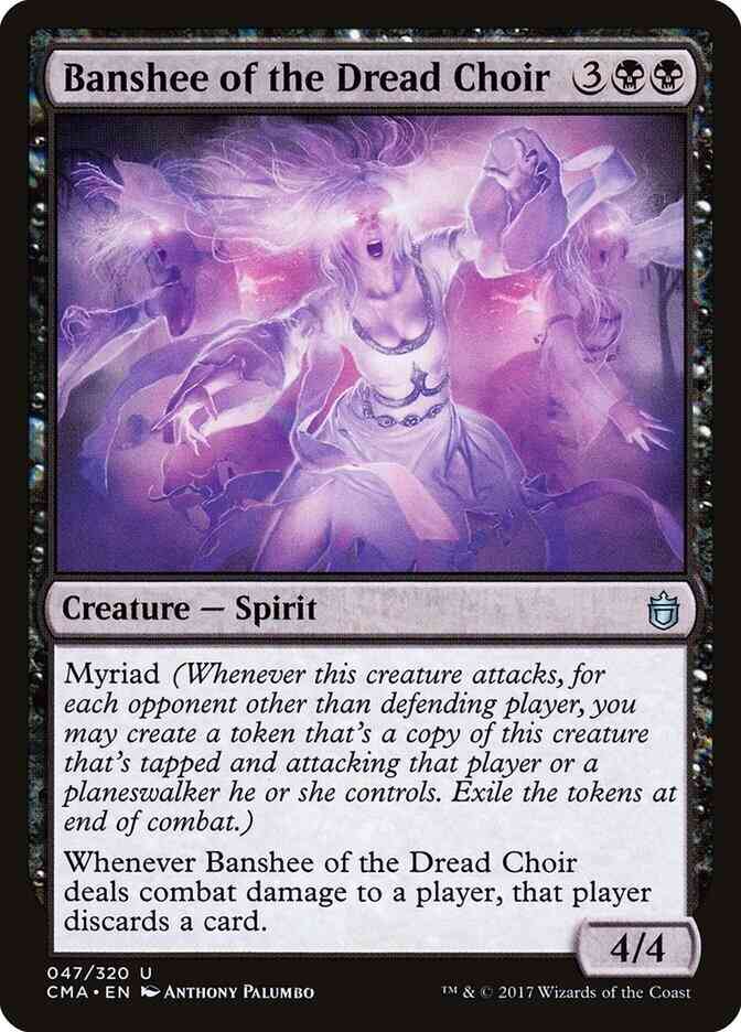 Banshee of the Dread Choir [47] [Commander Anthology] [Non-Foil]