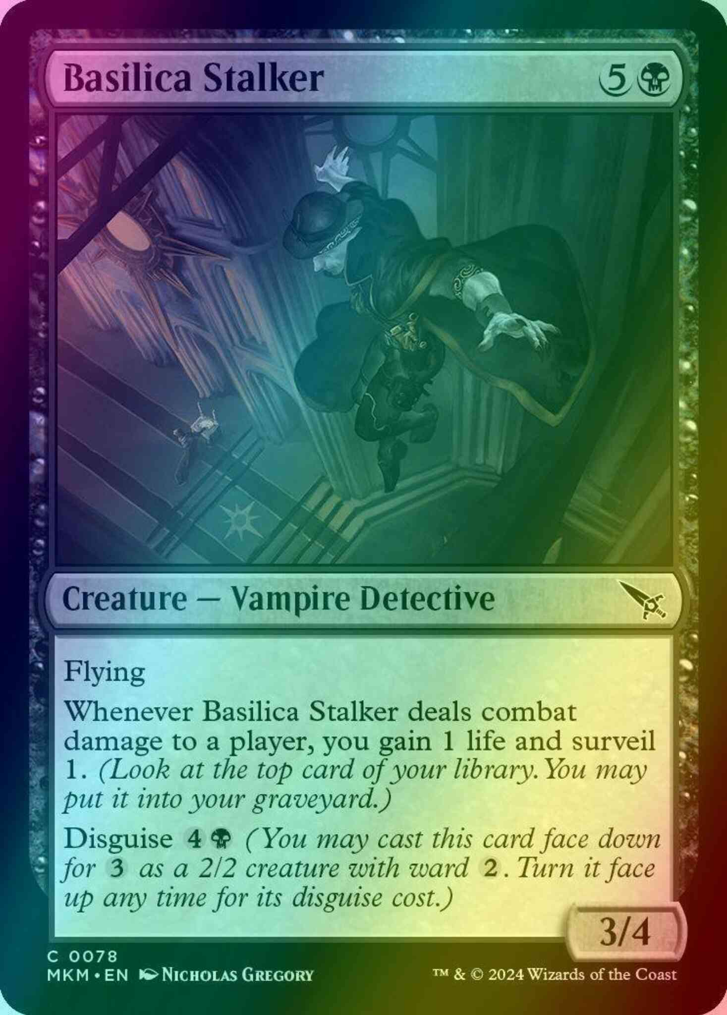 Basilica Stalker [78] [Murders at Karlov Manor] [Foil]