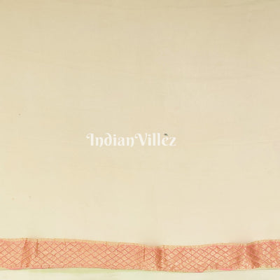 Flower Motif Banarasi Khaddi Georgette Saree