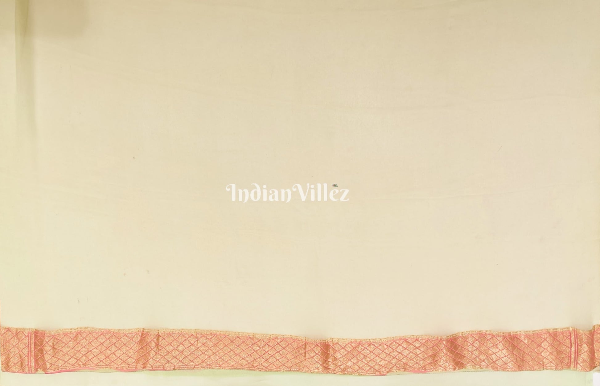 Flower Motif Banarasi Khaddi Georgette Saree