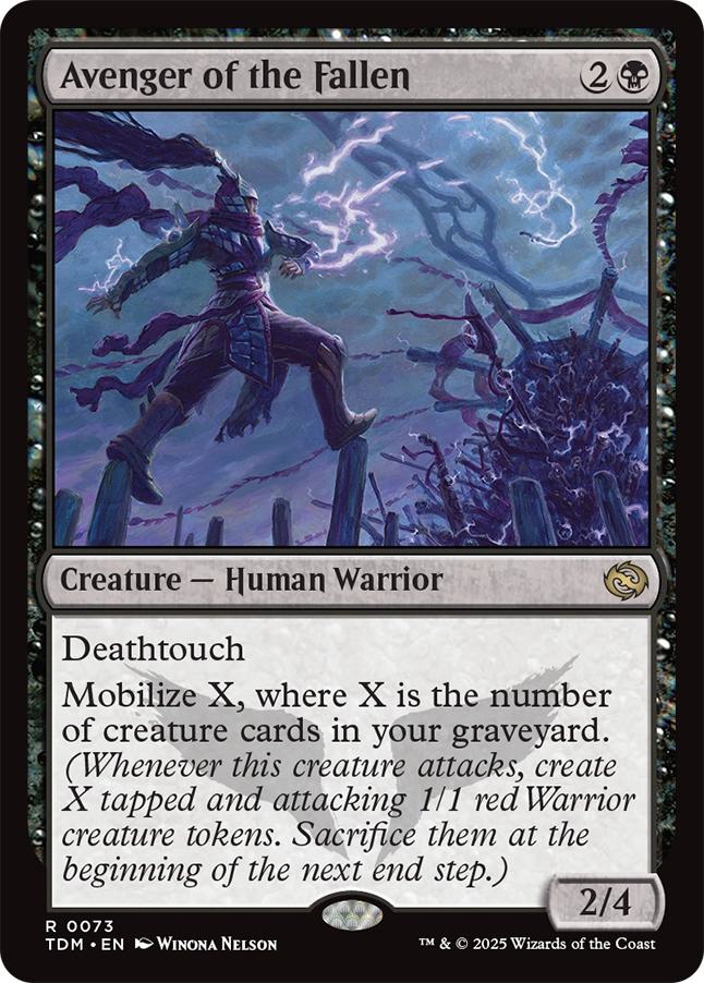 Avenger of the Fallen [73] [Tarkir: Dragonstorm] [Non-Foil]
